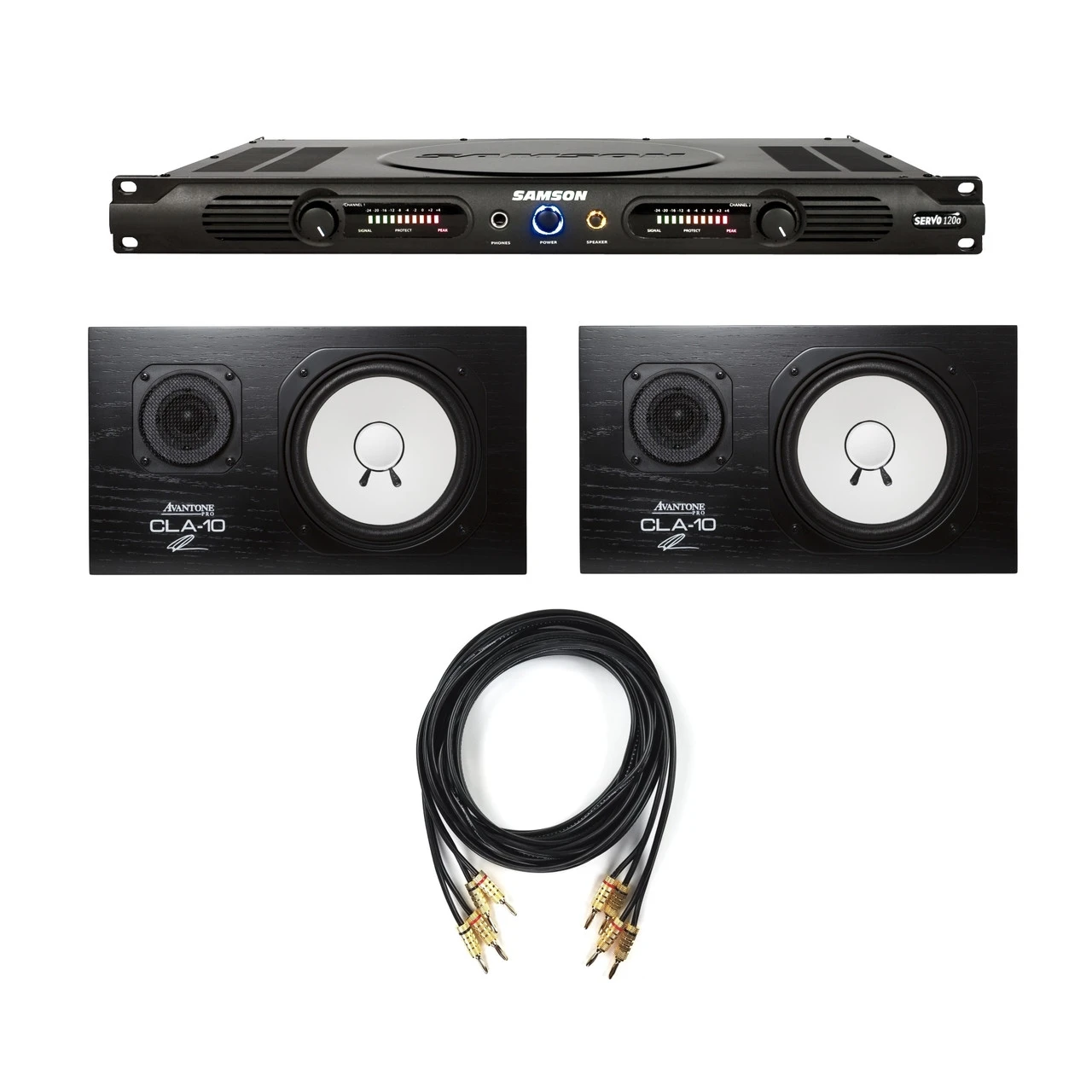Avantone CLA-10 Samson 120A Stereo Pair Bundle 1 Avantone CLA-10 Samson 120A Stereo Pair Bundle