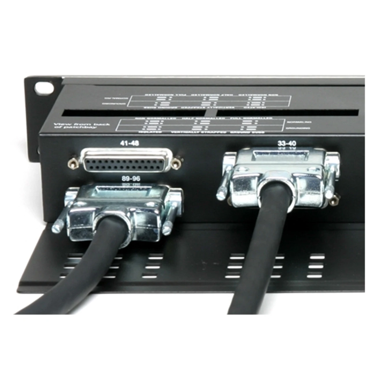 Redco R196-D25PG DB25 96pt TT Patchbay 3 Redco R196-D25PG DB25 96pt TT Patchbay - Image 3